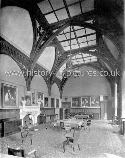 The Guard Room, Lambeth Palace, London. c.1890's.